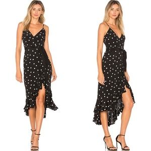 💃Lover + Friends Bridget Midi Polkadot Dress🎄-XS